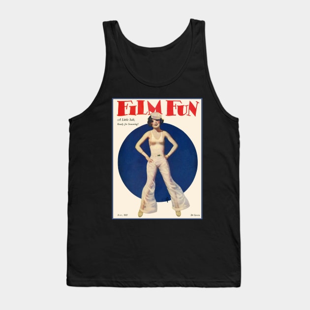 Film Fun vintage 1920s magazine cover Tank Top by Teessential